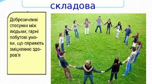Соціальна складова здоров'я 7 клас