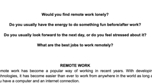 Working online. Working from home. Розробка уроку