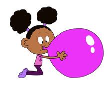 Tina Blowing Up A Giant Balloon by TBroussard on DeviantArt