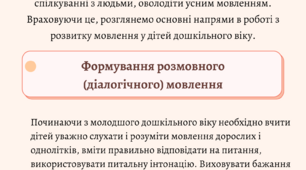 Консультація для батьків "Виховання мовленнєвої культури дітей молодшого дошкільного віку"