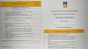 Свідоцтво досягнень з переліком рекомендацій  для учнів 3  класів ( наказ № 813 від 13.07 2021 р.) , формат Microsoft  Word ,окремо музичне мистецтво і образотворче мистецтво, можна редагувати..