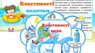 Дидактична гра "Властивості води", розтяжка "Всесвітній день води" в подарунок.#День_води.Ознайомлення з природою.Нежива природа.
