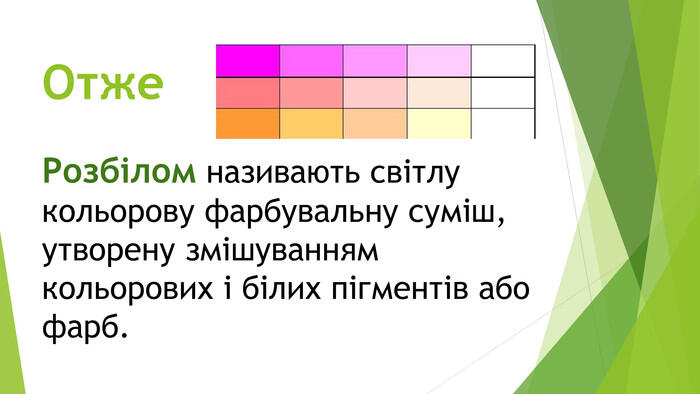 Презентація на тему:"Розбіл кольору. Зображення квітучої гілочки яблуні"