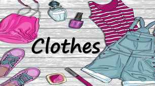 Презентація з теми "Одяг". Одяг в різні пори року. Clothes