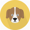 animal, dog, pet icon