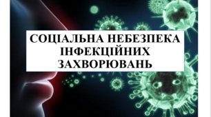 Презентація на тему "Соціальна небезпека інфекційних захворювань" 6 кл НУШ