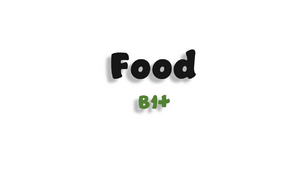 Food - B1+