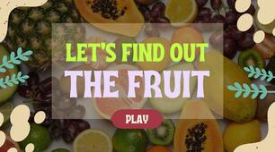 Урок лексики у грі "Let's find out the fruit" | Англійська мова | English