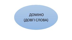 Гра для читання "Доміно"