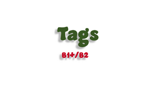 Tag Questions - B1+/B2