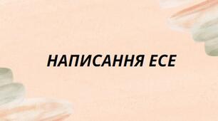 Презентація на тему: "Написання есе"