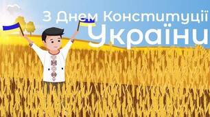 Добірка дидактичних ігор  "З Днем Коституції!"