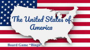 Гра "Bingo" The United States of America