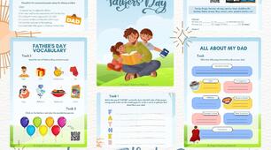 Happy Father's Day Worksheets🙂