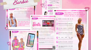 З бірка завданьWorkbook "Barbie"💝